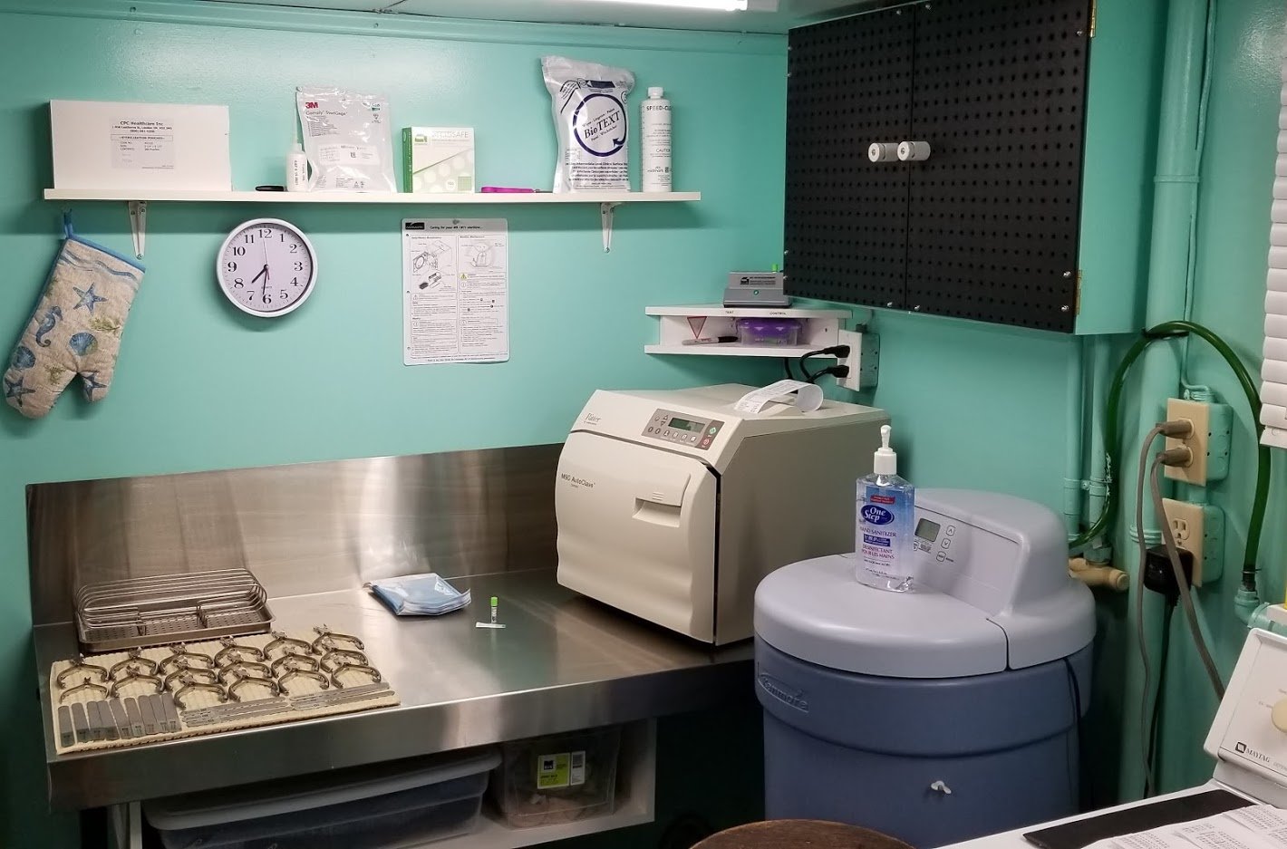 WIC tool processing area